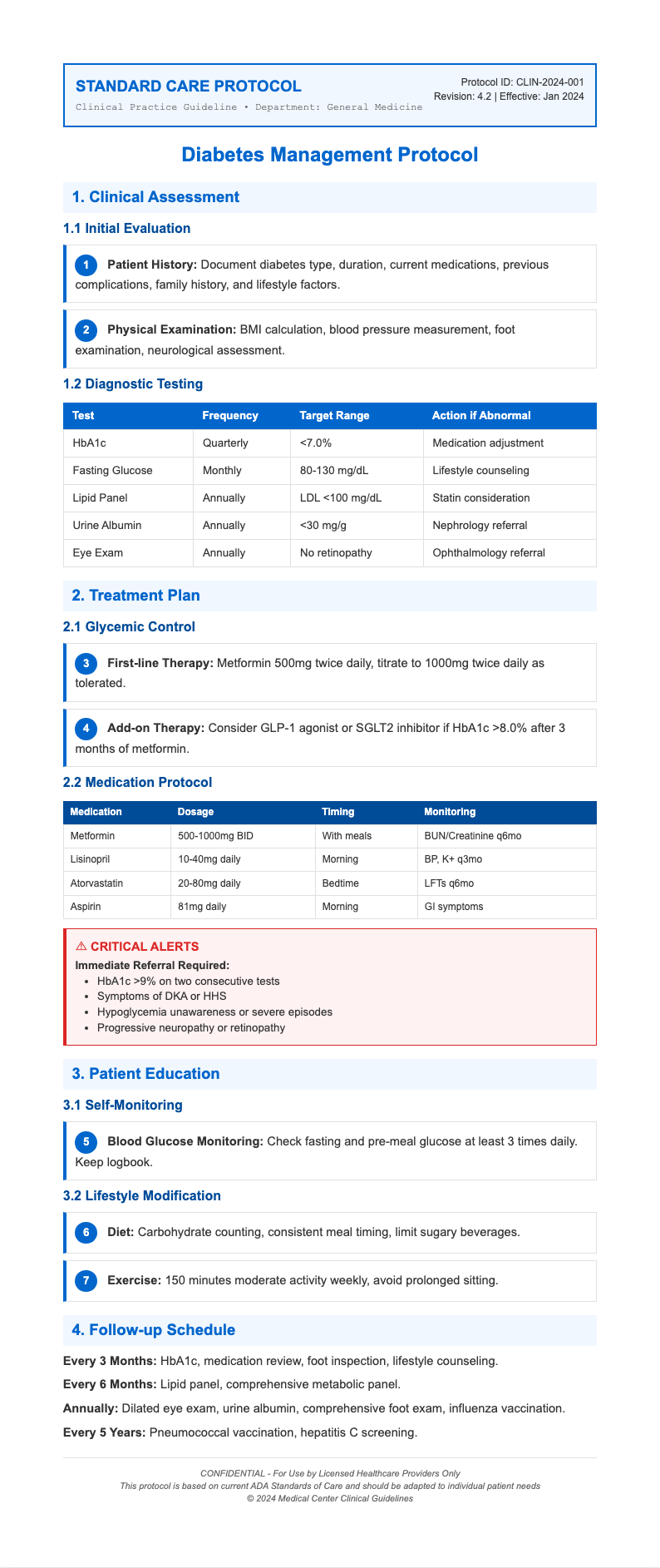 Medical report standard process document